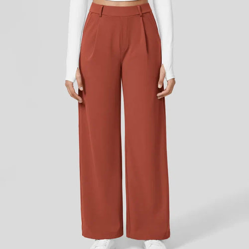 Vastara™ High Waist Pants with Side Pockets