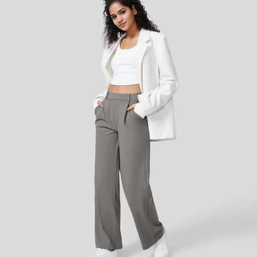 Vastara™ High Waist Pants with Side Pockets