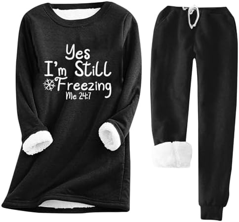 Whitney - "Yes I'm Still Freezing" Casual Fleece Sweater for Women (2 for 1 Deal)