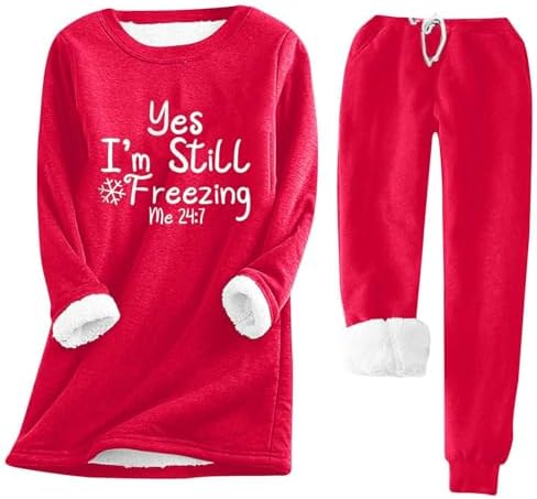 Whitney - "Yes I'm Still Freezing" Casual Fleece Sweater for Women (2 for 1 Deal)