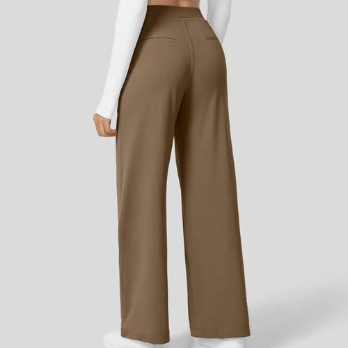 Vastara™ High Waist Pants with Side Pockets