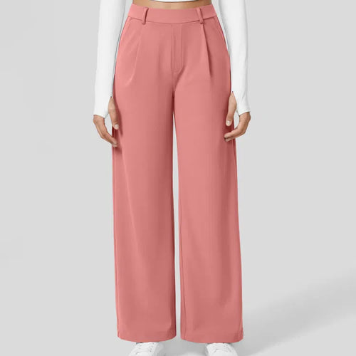 Vastara™ High Waist Pants with Side Pockets