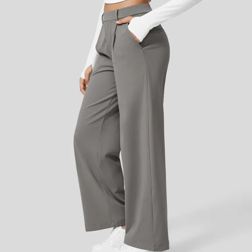 Vastara™ High Waist Pants with Side Pockets