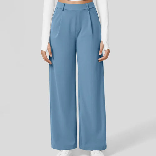 Vastara™ High Waist Pants with Side Pockets