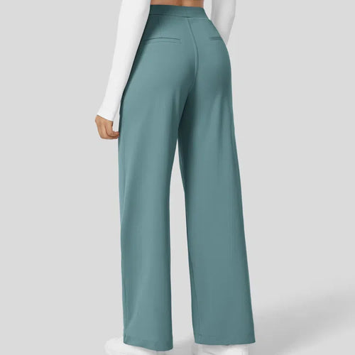 Vastara™ High Waist Pants with Side Pockets