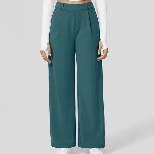 Vastara™ High Waist Pants with Side Pockets