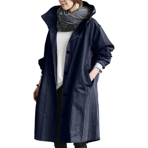 ADALEE - Long waterproof raincoat for women