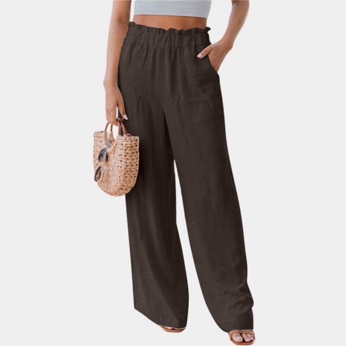 Classic wide-leg trousers for women