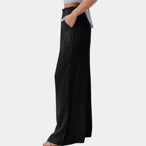 Classic wide-leg trousers for women