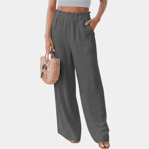 Classic wide-leg trousers for women