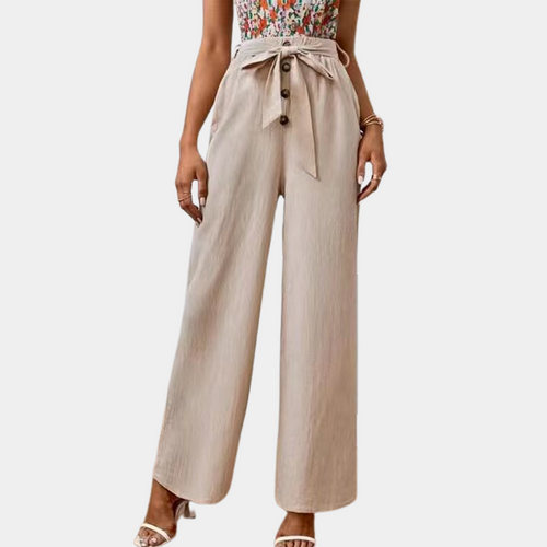 Classic wide-leg pants for women