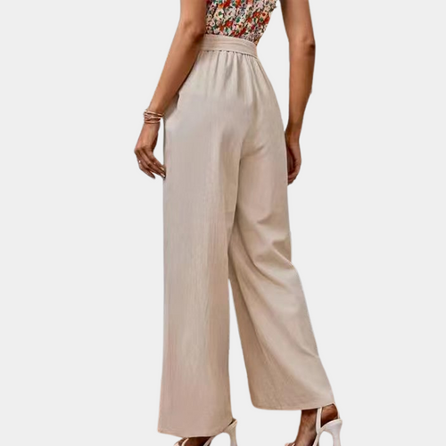 Classic wide-leg pants for women