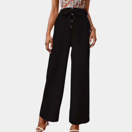 Classic wide-leg pants for women