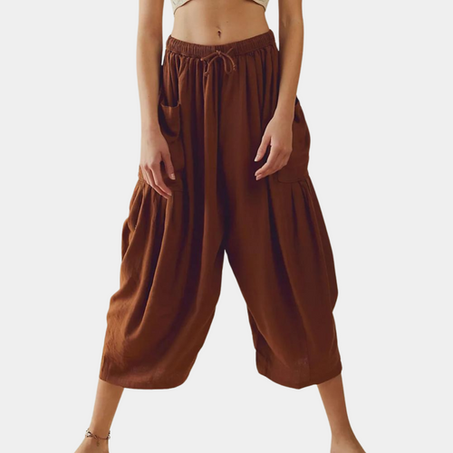 Comfortable loose-fitting women's trousers