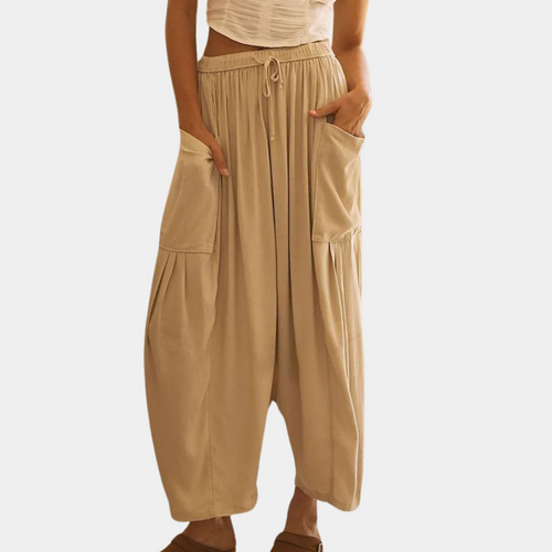 Comfortable loose-fitting women's trousers