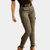 Women's casual cargo jeans