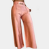 Elegant women's trousers with wide legs