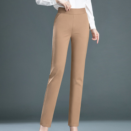 April - Stylish Straight Cut Women's Pants