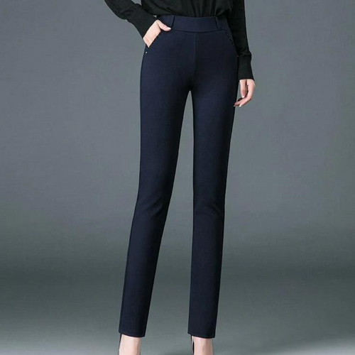 April - Stylish Straight Cut Women's Pants