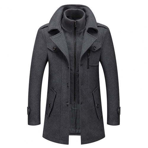 Stylish Double Fleece Winter Coat - Milan