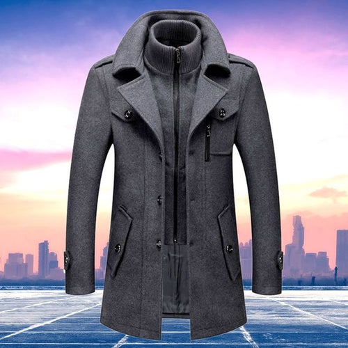 Stylish Double Fleece Winter Coat - Milan