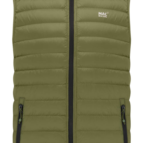 Alpine - Packable Men's Down Gilet - Khaki