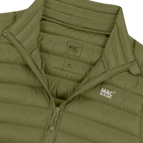 Alpine - Packable Men's Down Gilet - Khaki