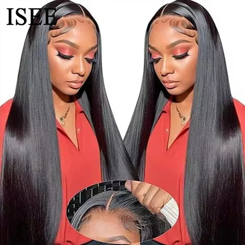 Straight Pre-Bleached Knots Wear Go Wig 6x4 HD Lace Closure