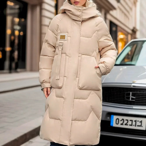 Wendy - Elegant long waterproof puffer jacket