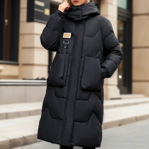 Wendy - Elegant long waterproof puffer jacket