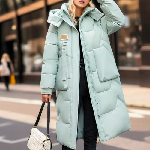 Wendy - Elegant long waterproof puffer jacket