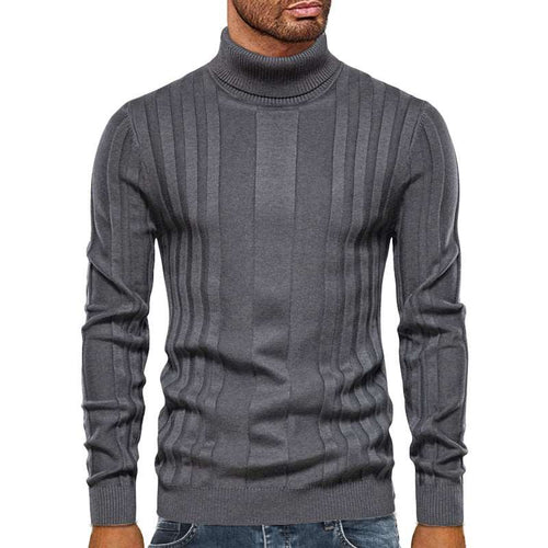 Leonidas™ | Striped Turtleneck Sweater