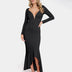 The Shapewear Dress Long Sleeve Mermaid Hem Lace Maxi