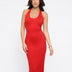 The Shapewear Dress Backless Halter Midi