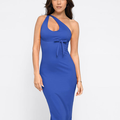 The Shapewear Dress Backless Halter Midi