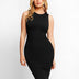 The Shapewear Dresses Crew Neck Sleeveless Midi