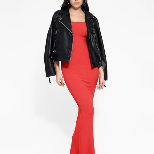 The Shapewear Dress Long Sleeve Maxi