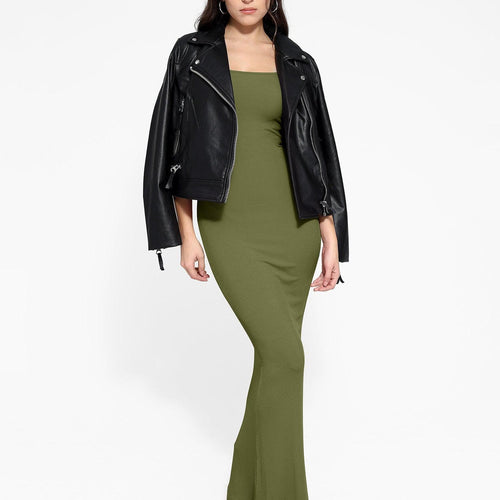 The Shapewear Dress Long Sleeve Maxi