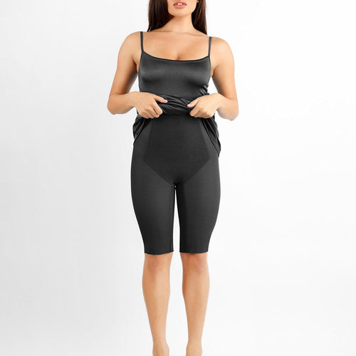 Built-In Shapewear Shine Dress Or Bodysuit