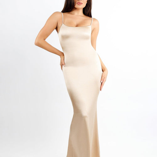 Built-In Shapewear Shine Dress Or Bodysuit