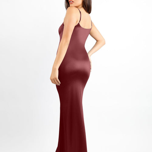 The Shapewear Dress Slip Shine Maxi