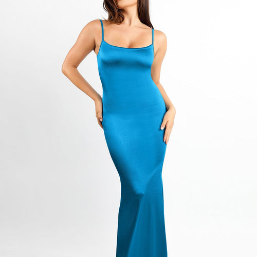 The Shapewear Dress Slip Shine Maxi