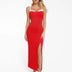 The Shapewear Dress Contrast Trim Maxi