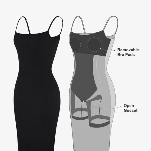 The Shapewear Dress Slip Midi