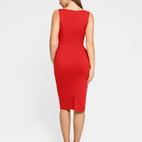 The Shapewear Dress Workwear Sleeveless Midi