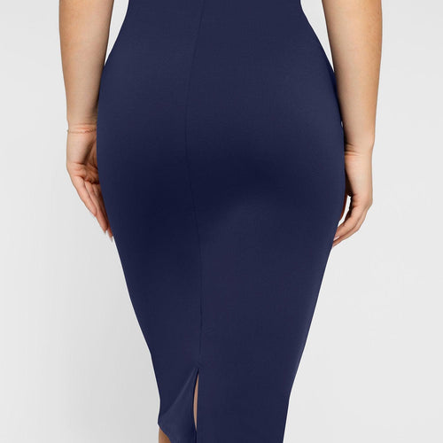 The Shapewear Dress Workwear Sleeveless Midi