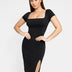 The Shapewear Dresses Workwear Square Neck Midi